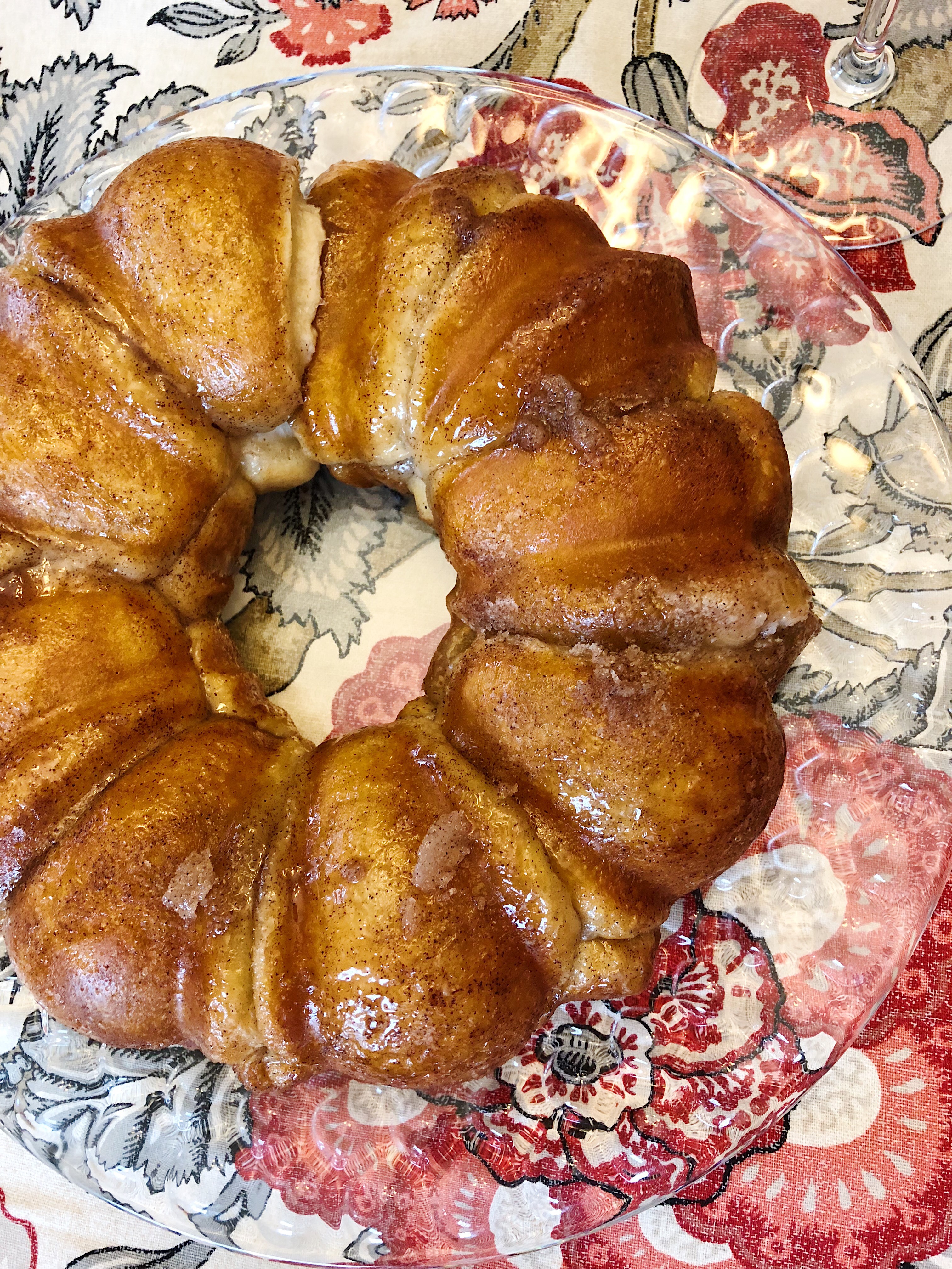 Gooey Cream Cheese Bread